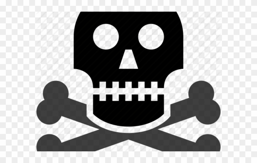 Smile Clipart Skull - Illustration - Png Download