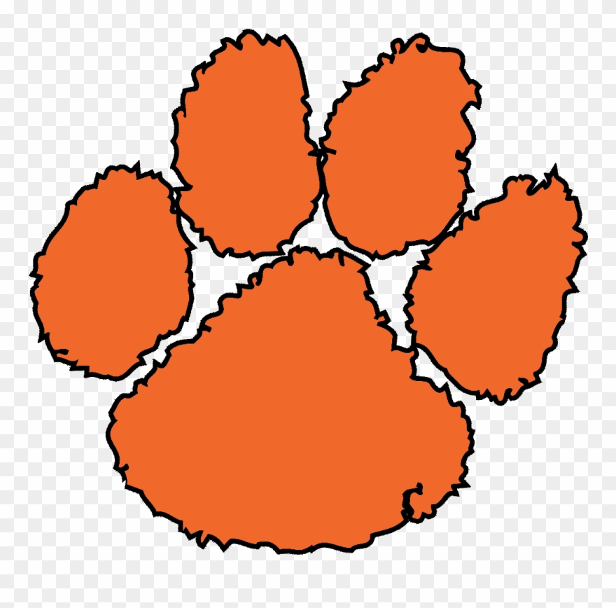 Massillon Tiger Paw Clipart