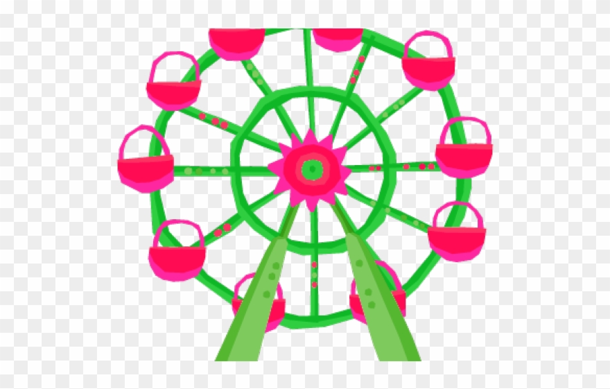 Ride Clipart School Fair - Wheel - Png Download