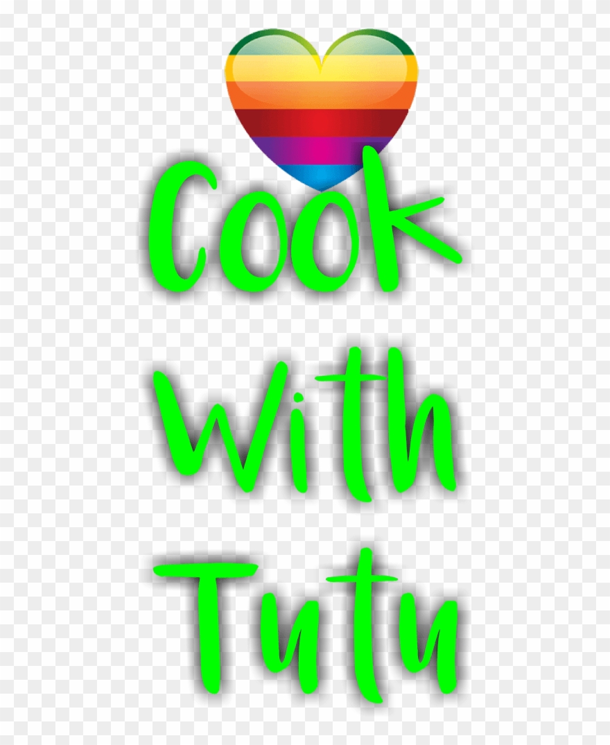 Cook With Tutu - Heart Clipart
