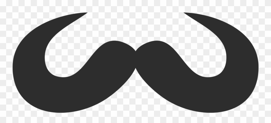 Mustache Clipart Png - Clip Art Transparent Png