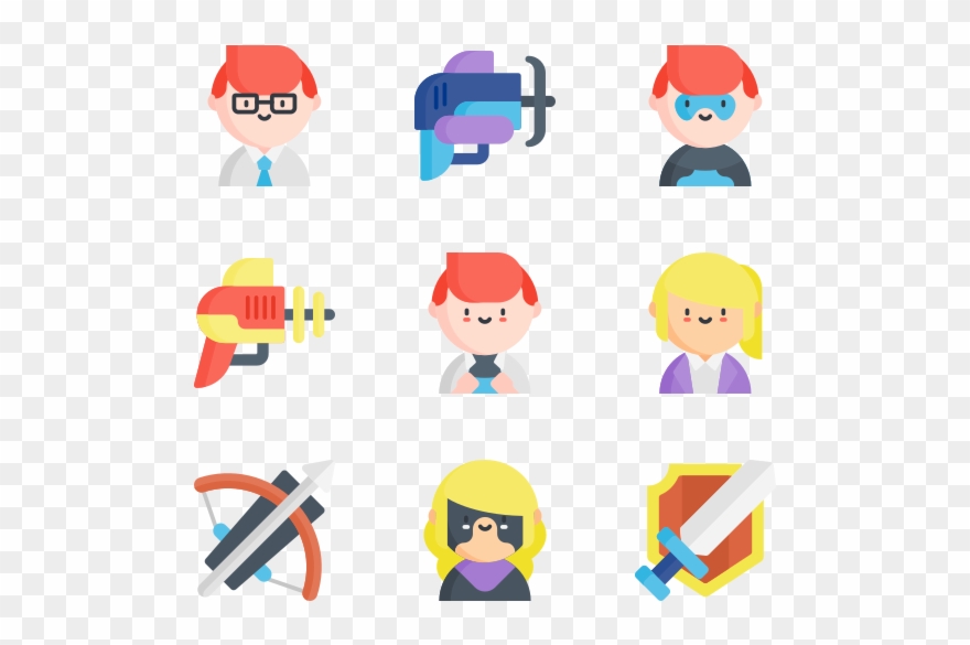 Superhero - Cartoon Clipart