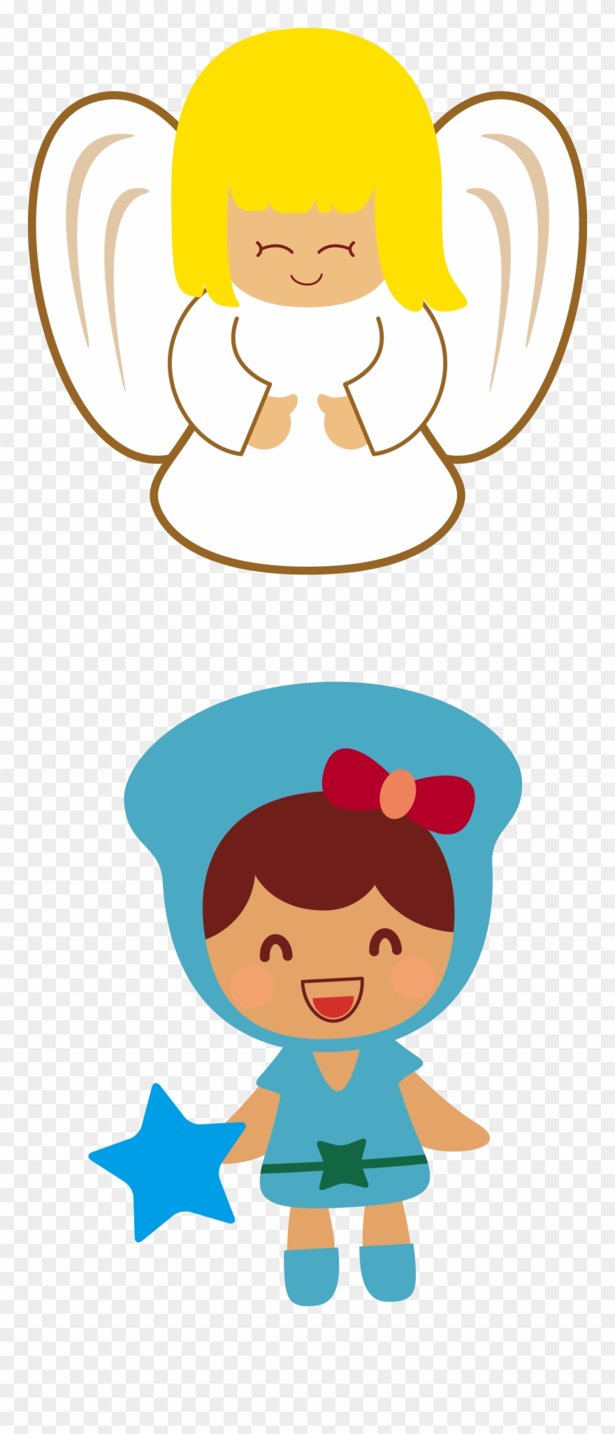 Discover Ideas About Angels - Drawing Clipart