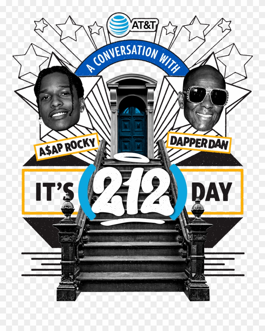 Day With A$ap Rocky And Dapper Dan- Tuesday February - Poster Clipart