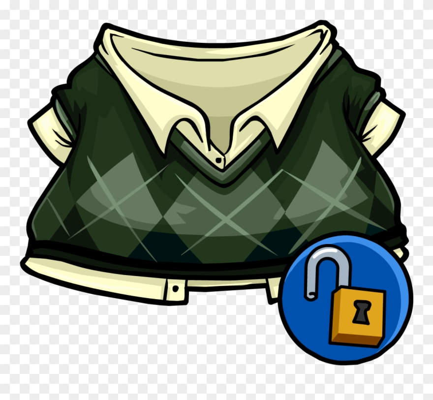 Dapper Sweater Vest Clipart