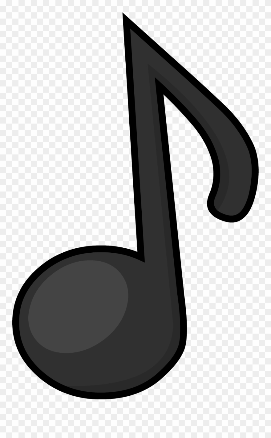 Finalized Musicial Note Body Clipart