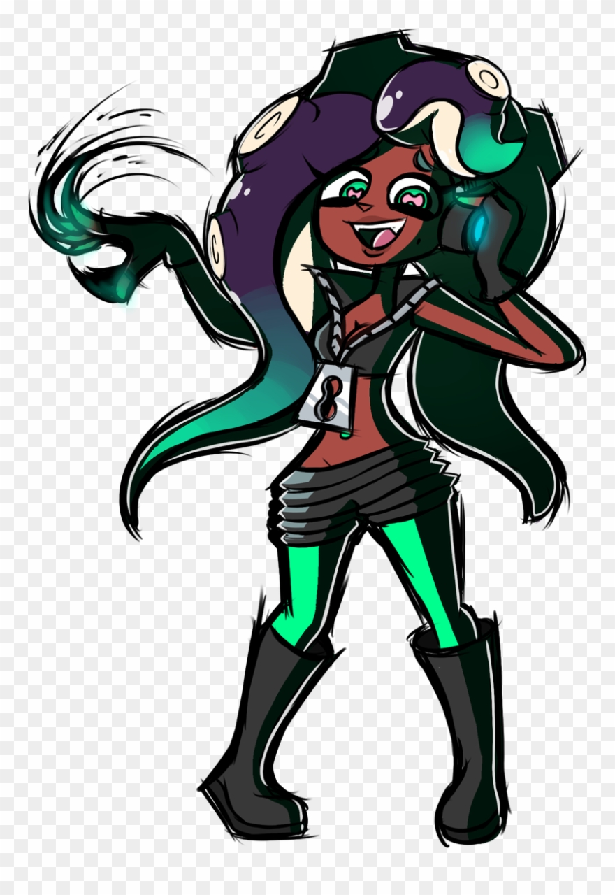 The Transparent Versions Of The Splatoon Character - Siivagunner King For A Day Png Clipart