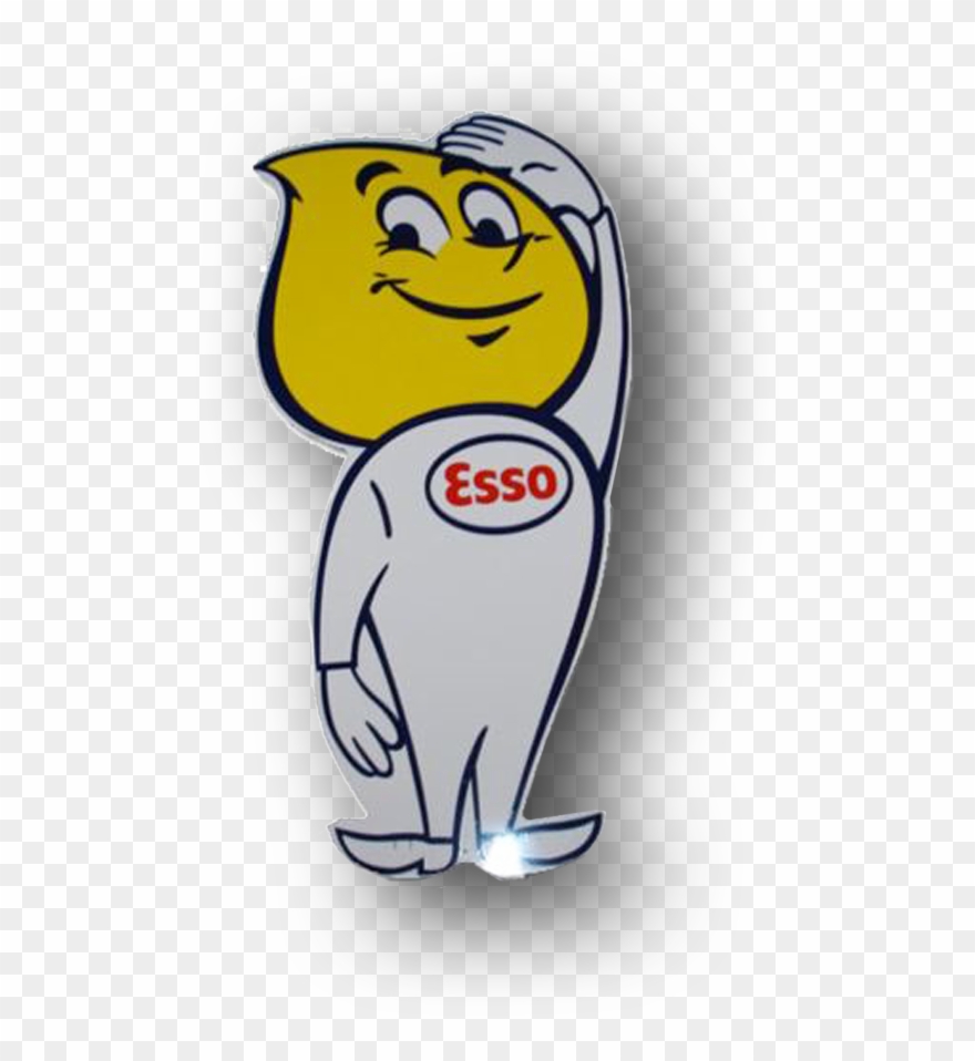 Esso Girl Clipart