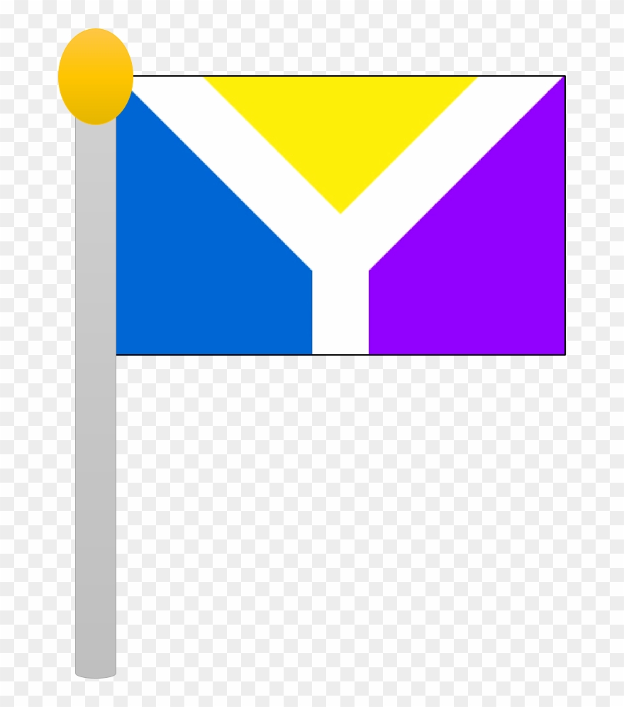 Flagpole Png - Colorfulness Clipart