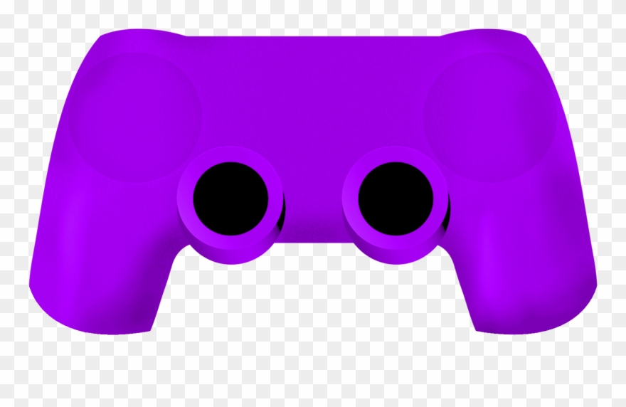 Purple Flurp Front Shell - Circle Clipart