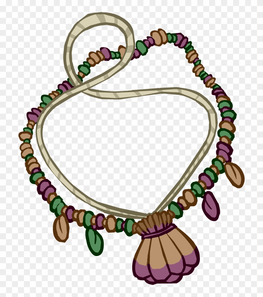 String Of Shells - Colar De Conchas Png Clipart