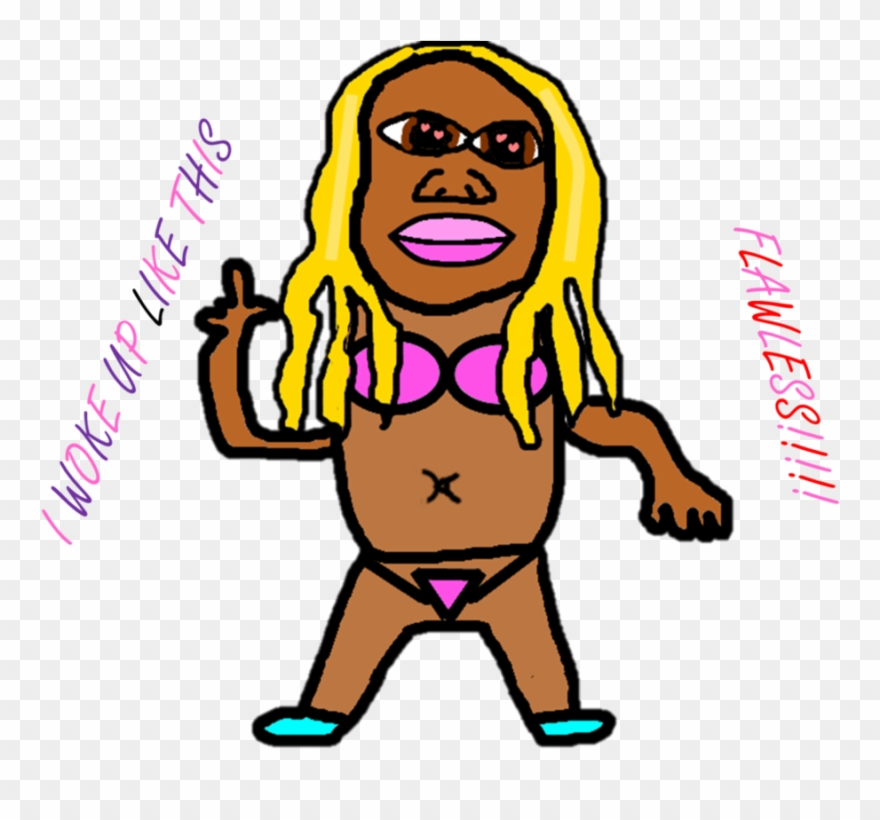 Beyonce Clipart Cartoon - Beyonce Cartoon - Png Download