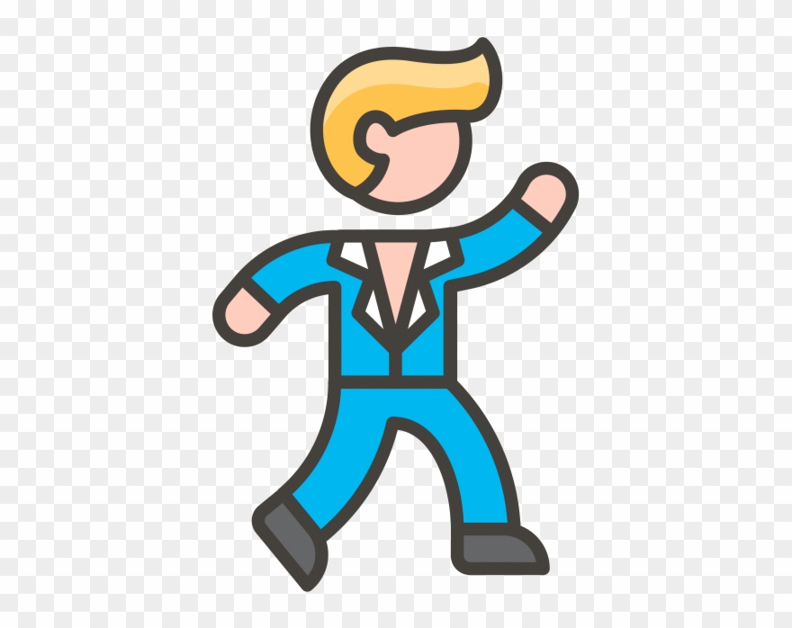 Man Dancing Emoji - Dance Clipart