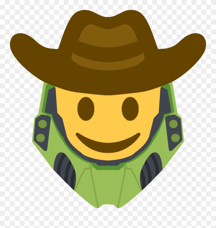 Cowboy Chief Emoji I Drew - Cartoon Clipart