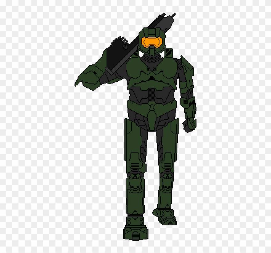 The Master Chief - Soldier Clipart