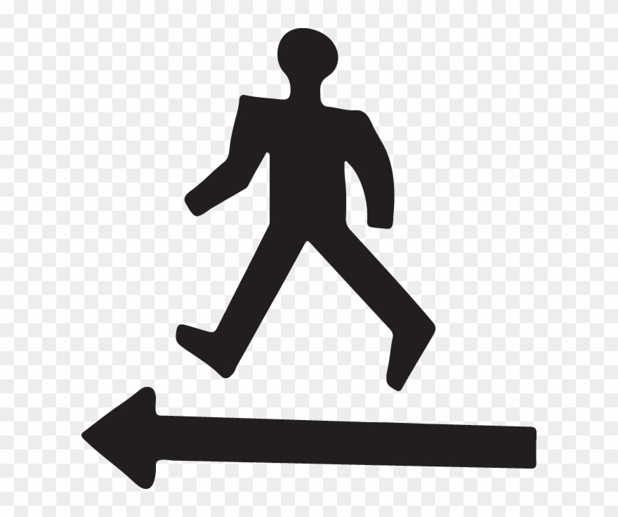 578 Press To Walk Sign Clipart