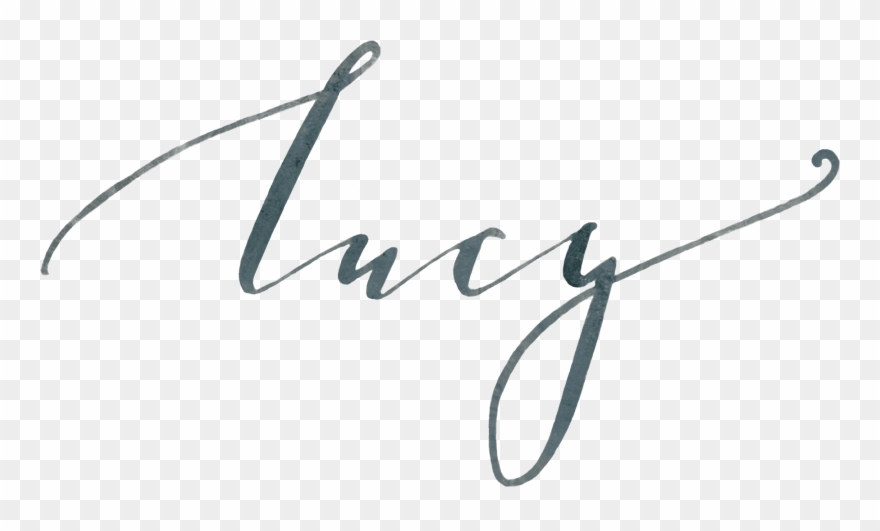 Lucy Wines - Calligraphy Clipart