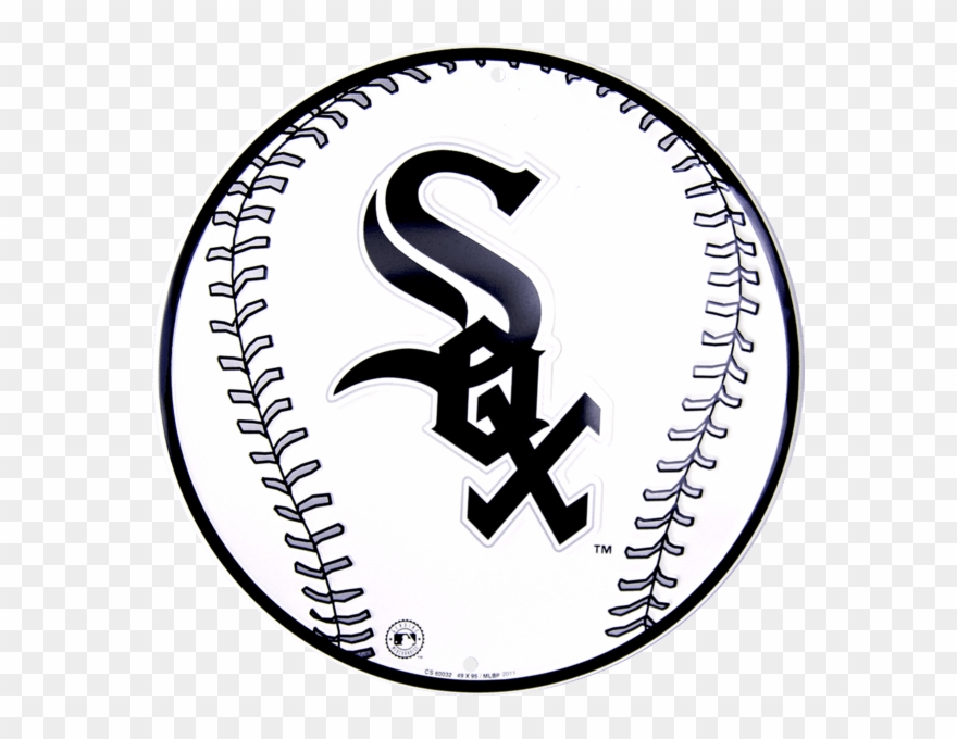 Chicago White Sox Ball - White Sox Mlb Logo Clipart