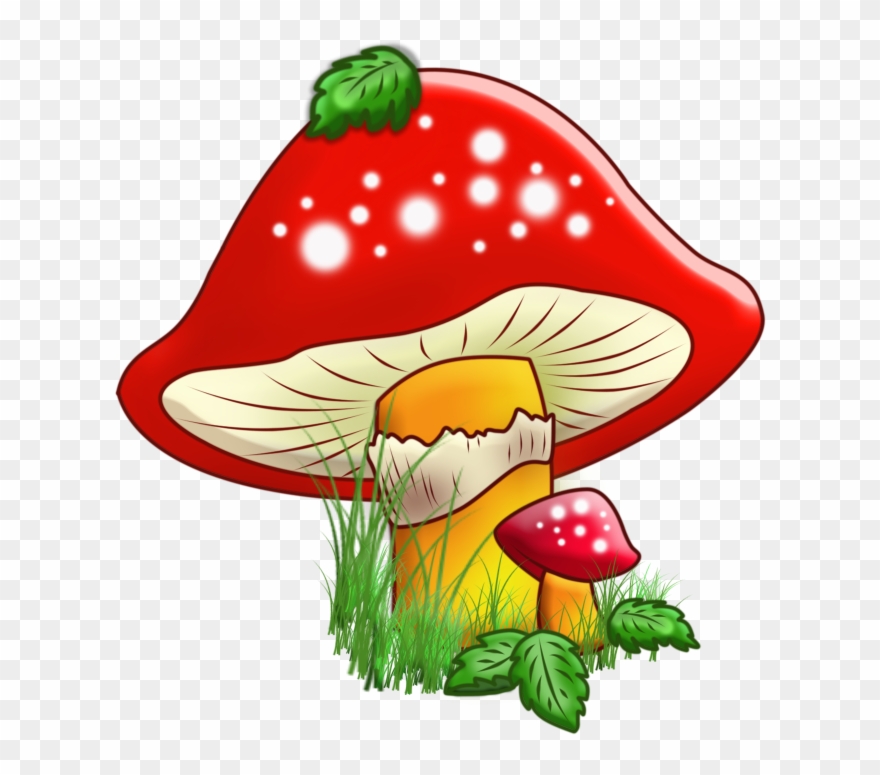 Resultat, Grandkids, Salsa, Clip Art, Images, Fungi, - Mushroom Painting - Png Download