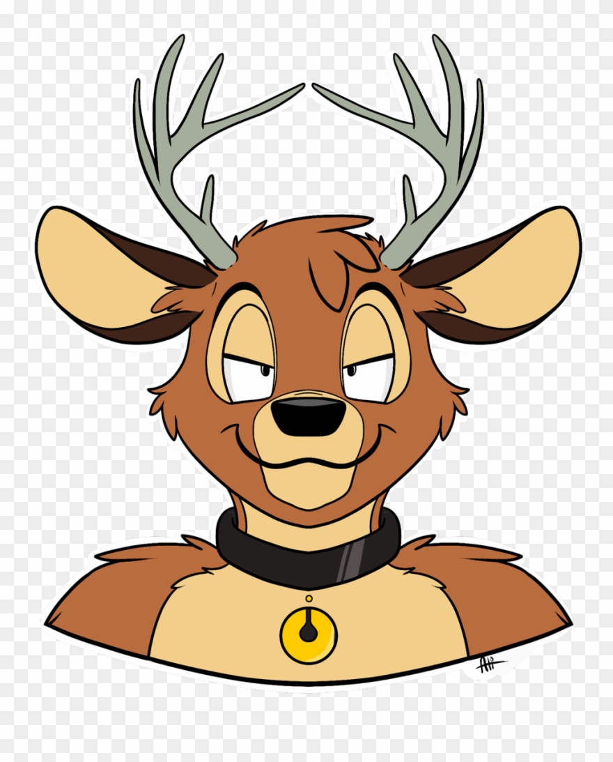Antler Clipart Little Man - Cartoon - Png Download