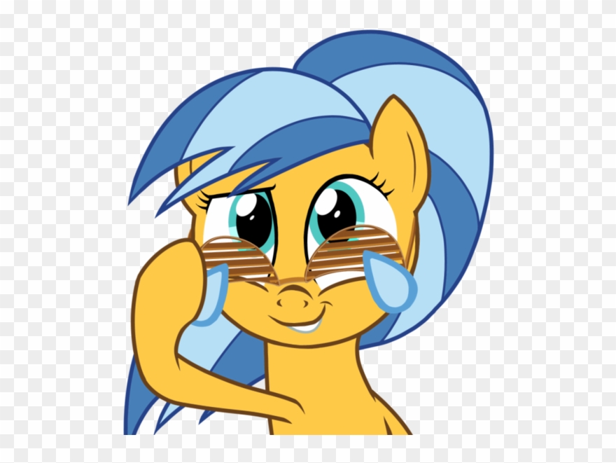 Hoofwaffe, Crying, Emoji, Glasses, Oc, Oc - Cartoon Clipart
