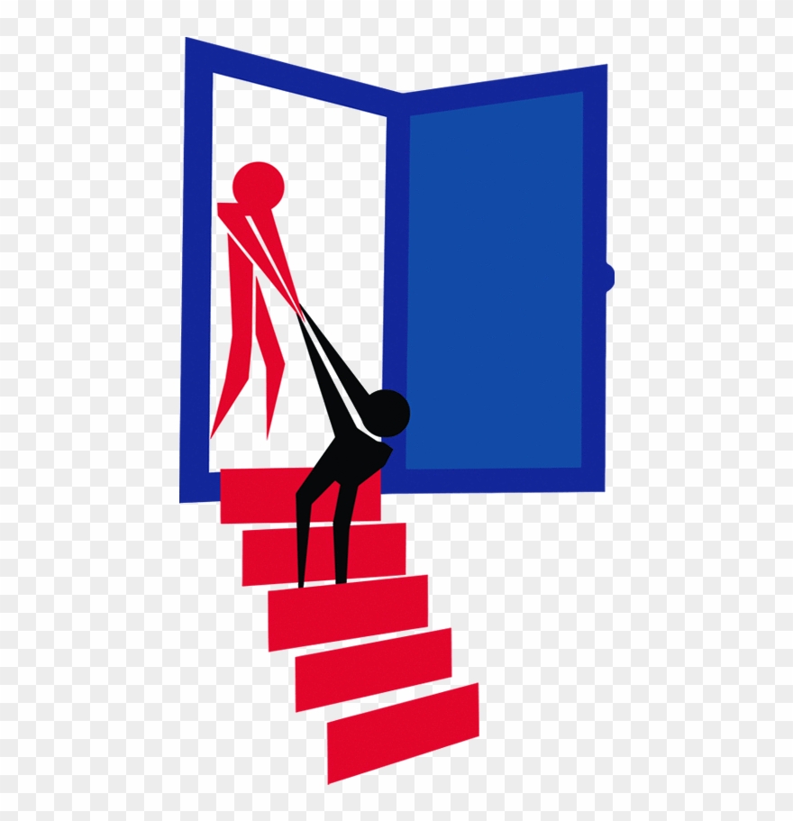 Doorway Logo - Stairs Clipart