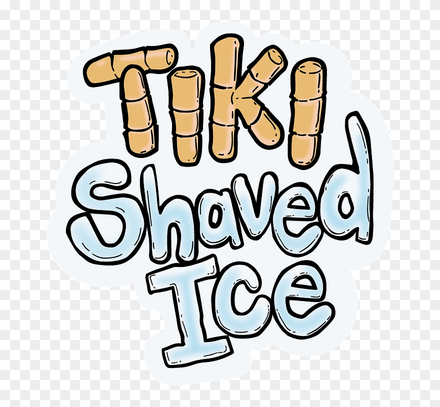 Tiki Shaved Ice Clipart