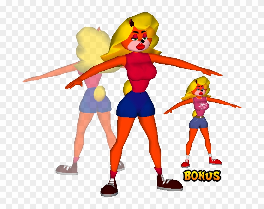 Crash Bandicoot Clipart Thicc - Crash Bandicoot 1 Model - Png Download