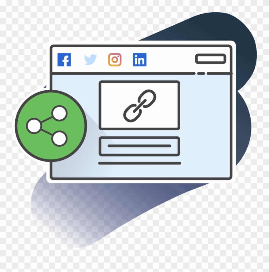 Generujesz Link Lub Banner Który Promujesz Wśród Znajomych - Circle Clipart