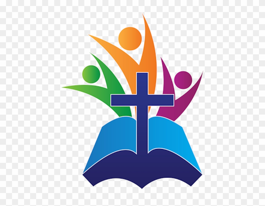Moderator - Logo Church People Bible Cross Clipart