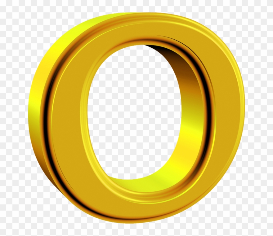 Png Free Arts - Letter O From Png Clipart