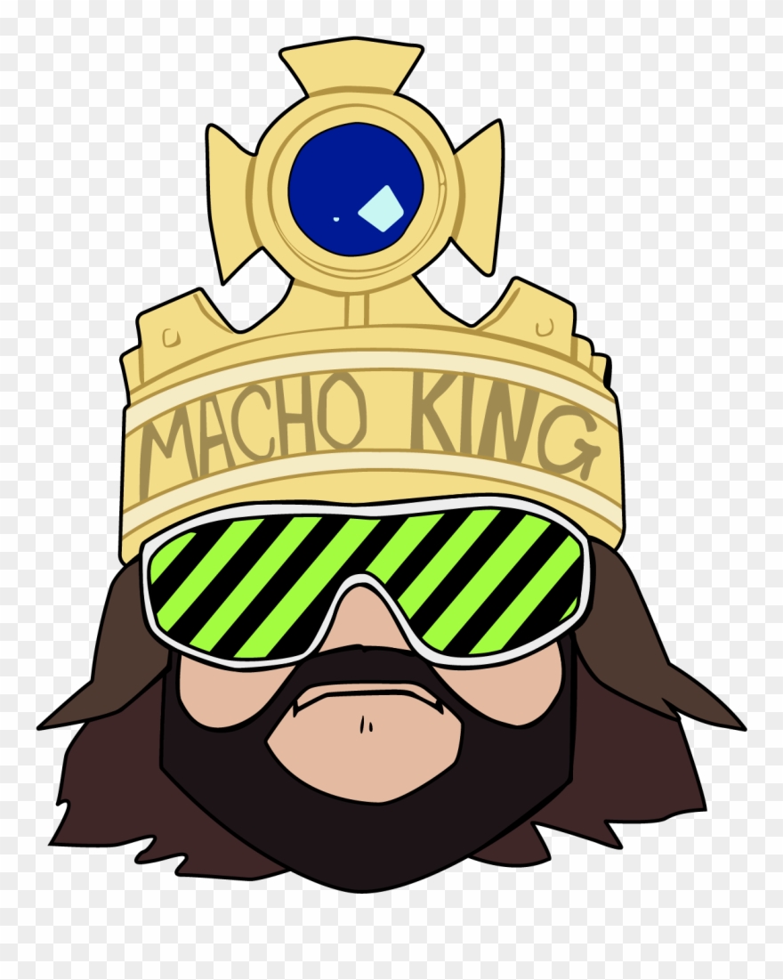 Macho King - Randy Savage Macho King Art Clipart