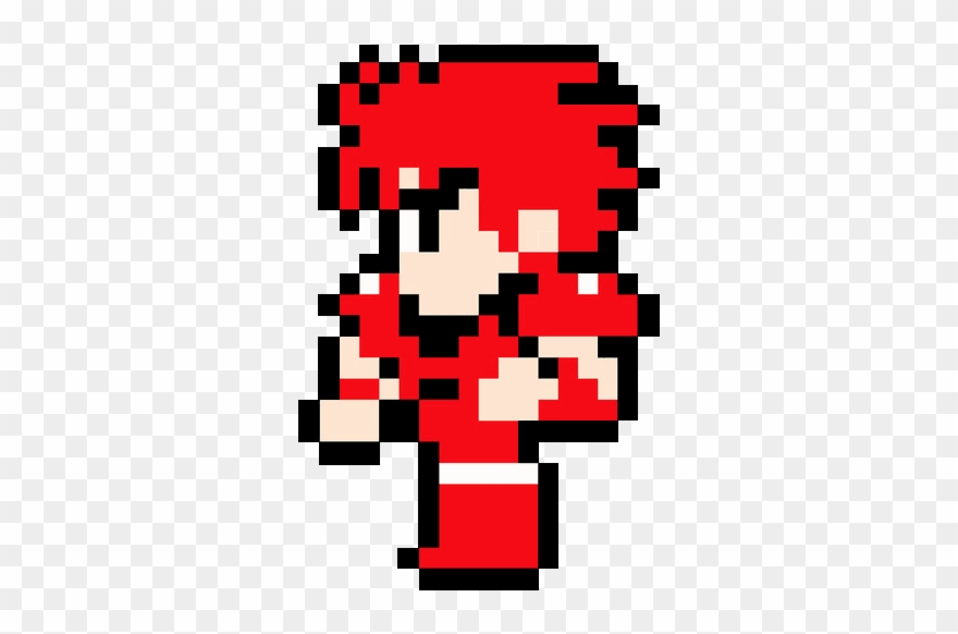 Fighter Sprite Avatar Transparent - Final Fantasy 1 Warrior Sprite Clipart