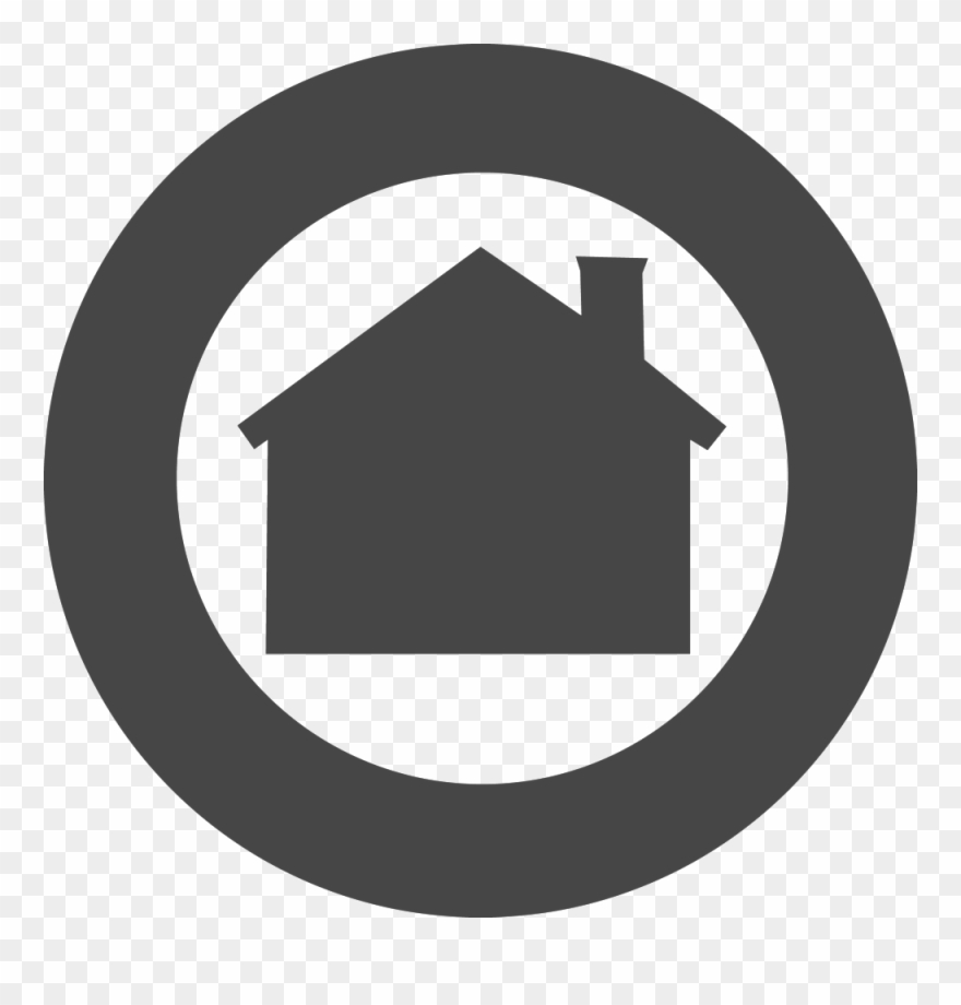 Foundationfocus Logos Gray House - Emblem Clipart