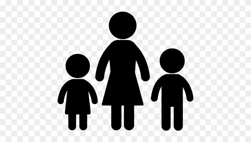 Fatherless Family - Free Material - Pictogram - Children Pictogram Clipart