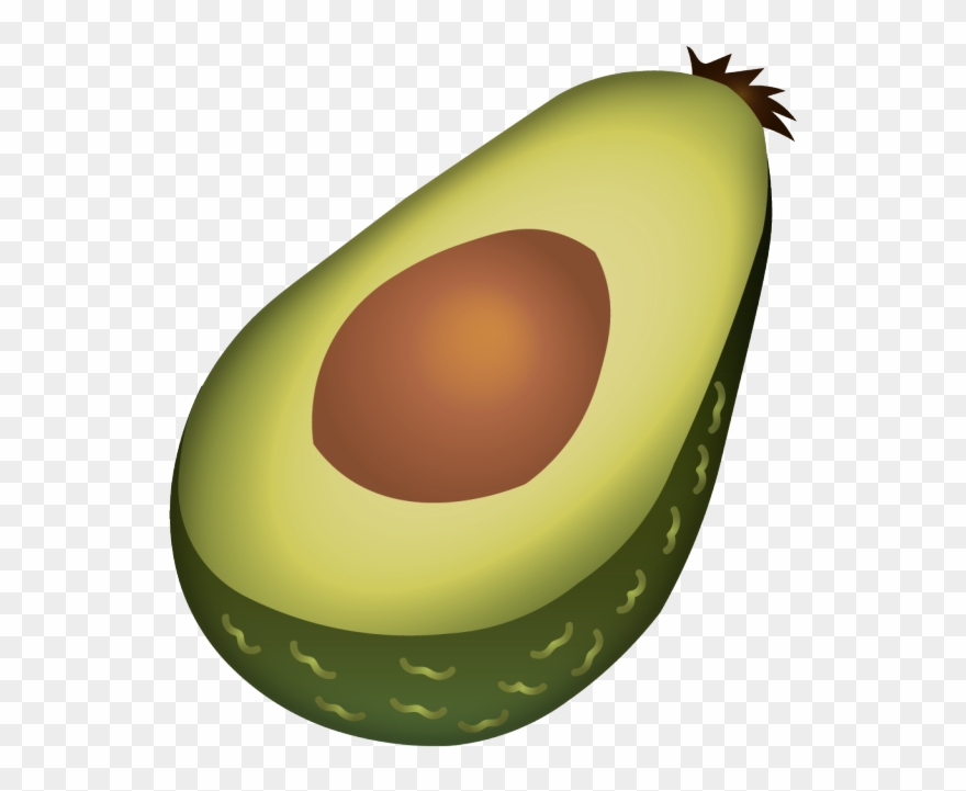 Emoji3 - Avocado Iphone Emoji Png Clipart