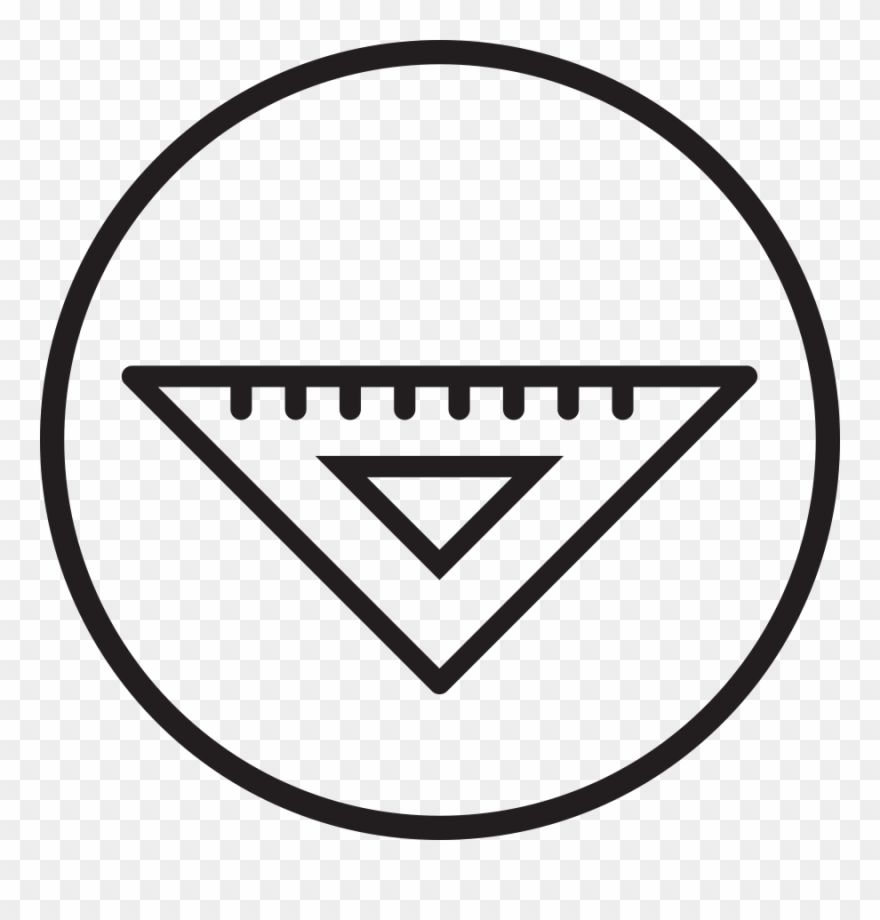 Timber And Joinery Black Outline - Circle Clipart