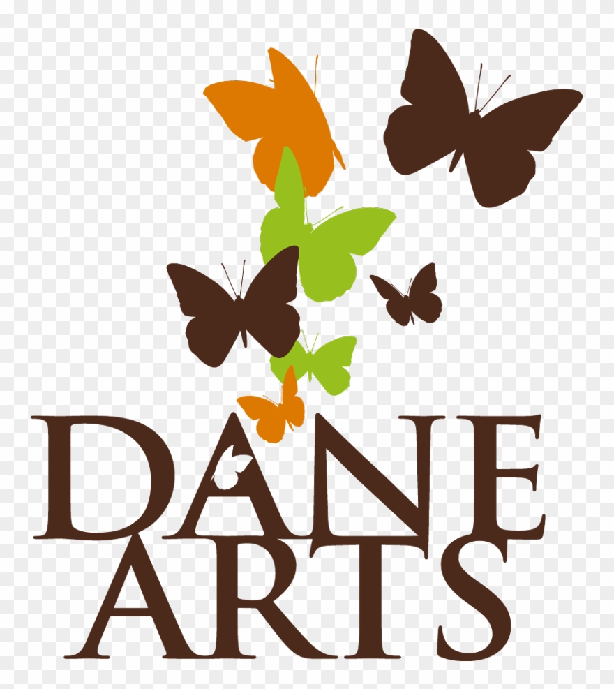 3 Color Stacked Logo - Dane Arts Clipart