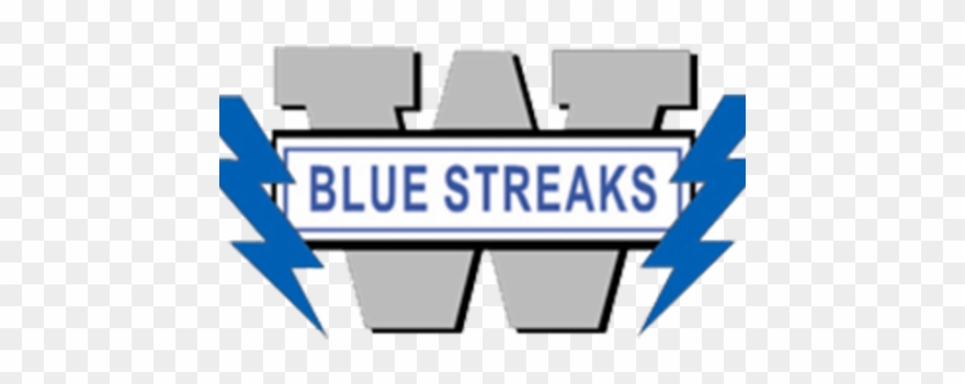 Woodstock Blue Streaks - Woodstock High School Clipart