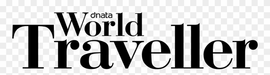 Cropped World Traveller Mag Logo Black - World Traveller Magazine Logo Clipart
