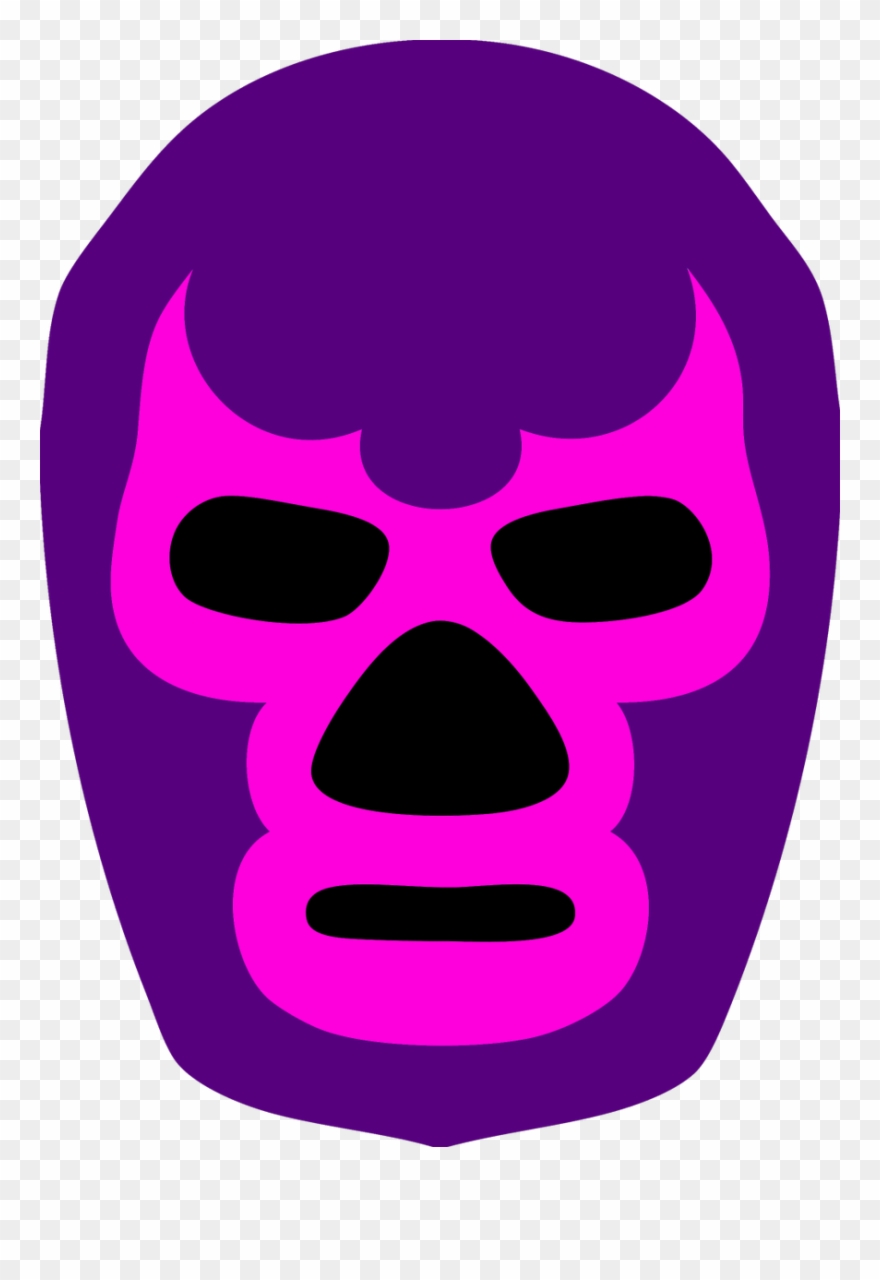 Open To Anyone Who's Willing To Have A Masked Persona - Mascara De Luchador Dibujo Clipart