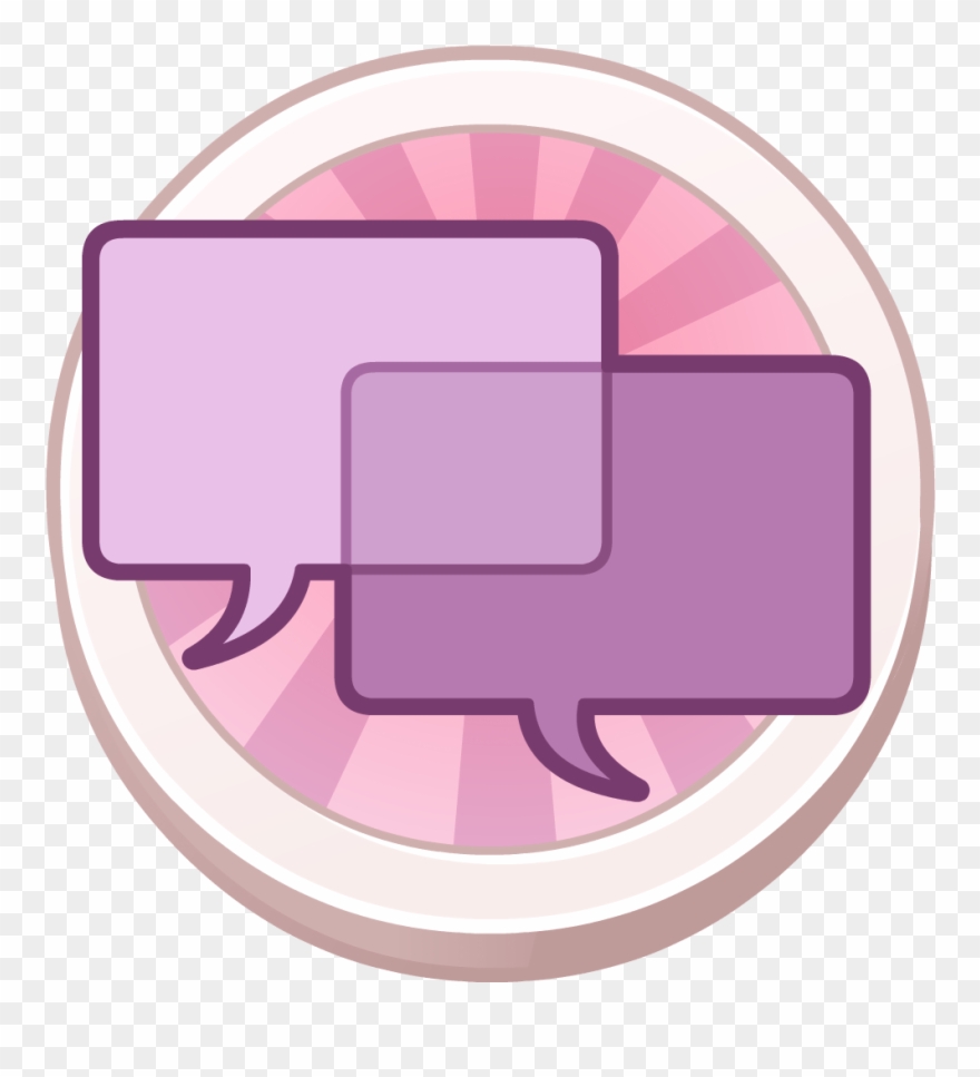 Communication Badge Clipart