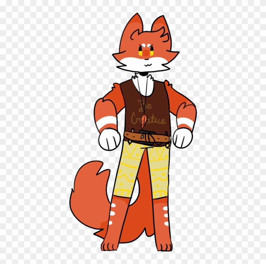 Fox Clipart Nerdy - Cartoon - Png Download