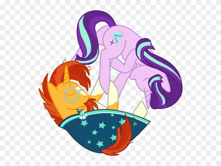 Star And Sun1 - My Little Pony Sunburst X Starlight Clipart
