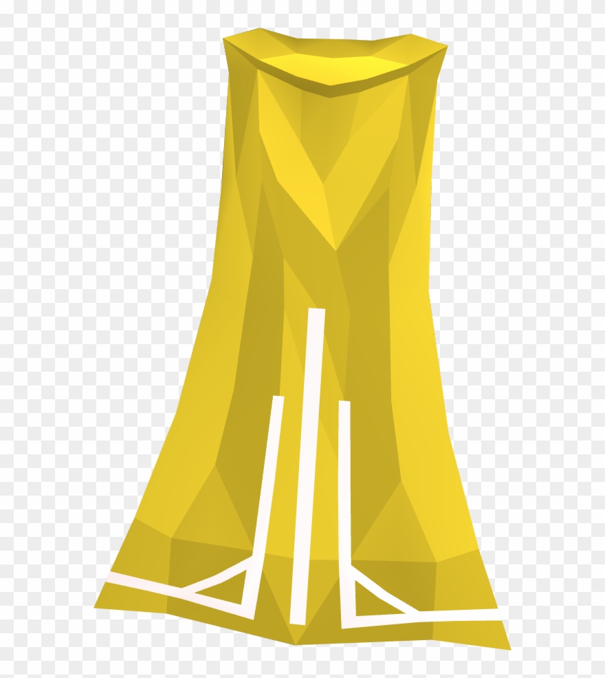 608 X 905 3 - Yellow Cape Png Clipart