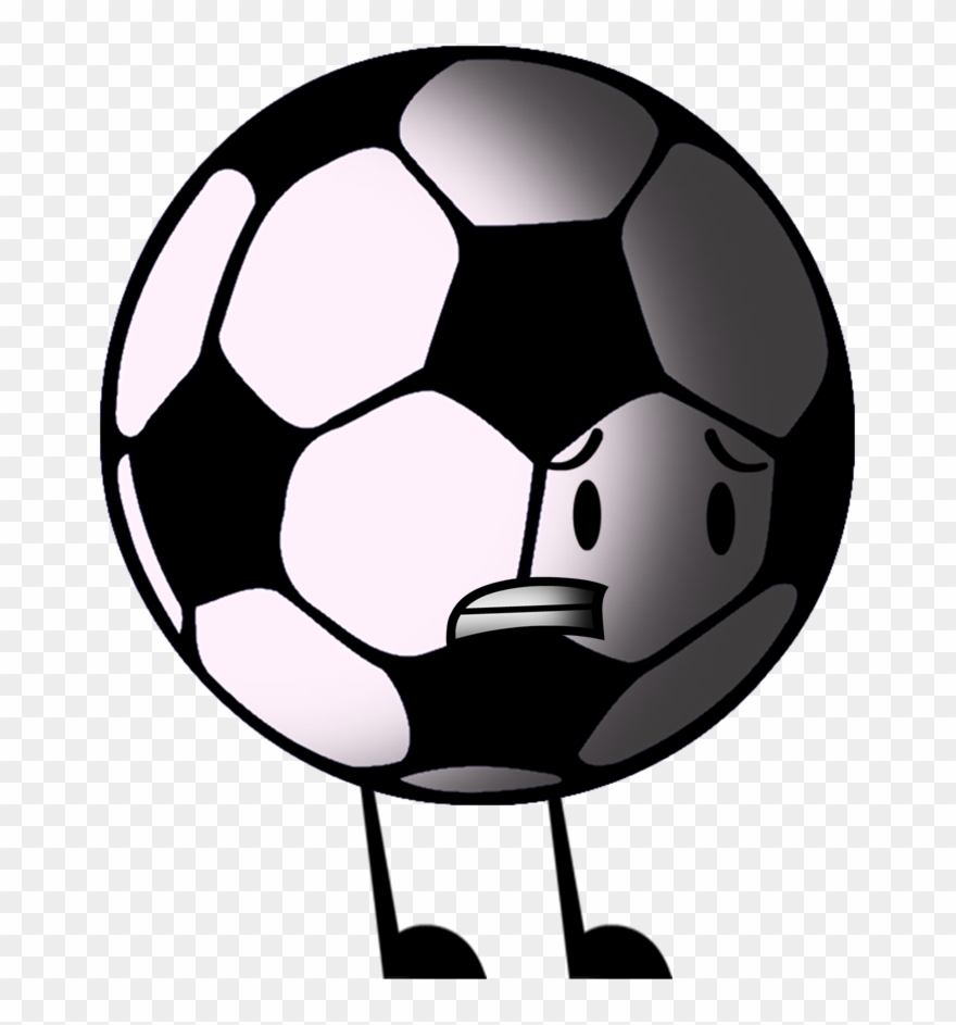 Soccerball Characteer - Football No White Background Clipart