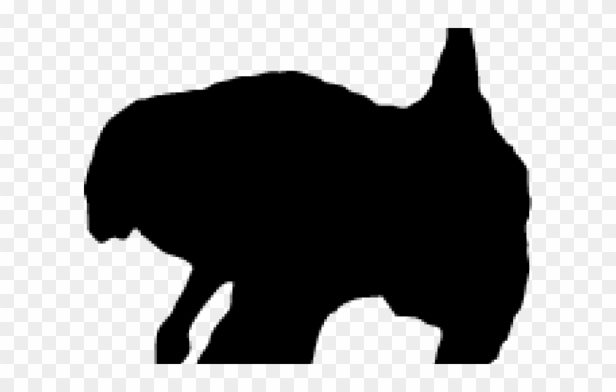 Ostrich Clipart Silhouette - Dog - Png Download