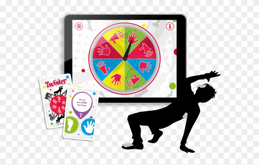 Shuffle Games Followed - Twister Clipart