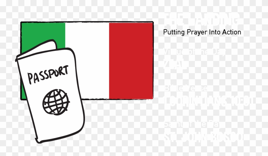 Daily Themes For The Week & Saints For Each Day - Cartoon Clipart