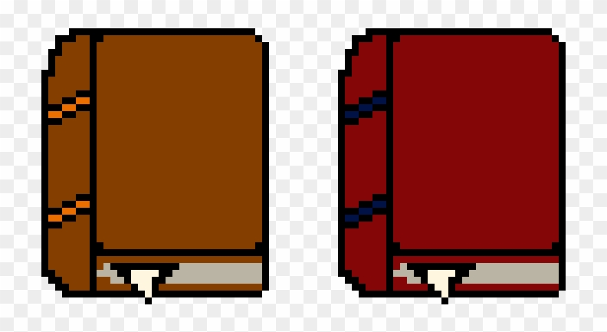 Books - Book Pixel Art Png Clipart